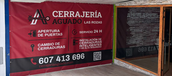 Ubicación Cerrajería Aguado Las Rozas